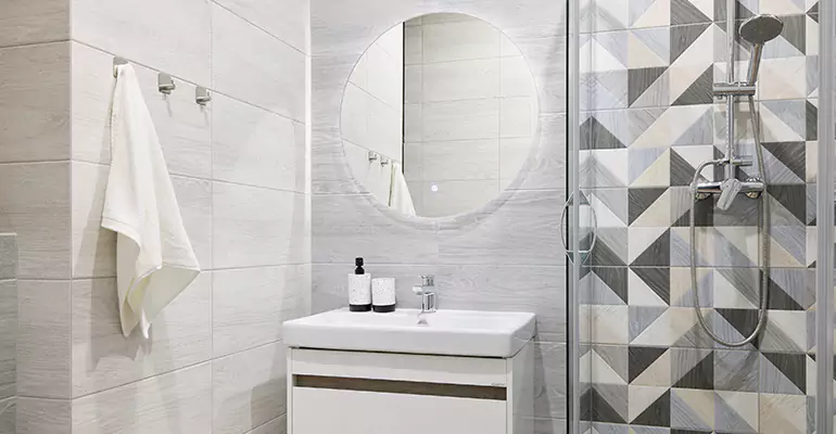 Small Master Bathroom Remodel in Kalispell