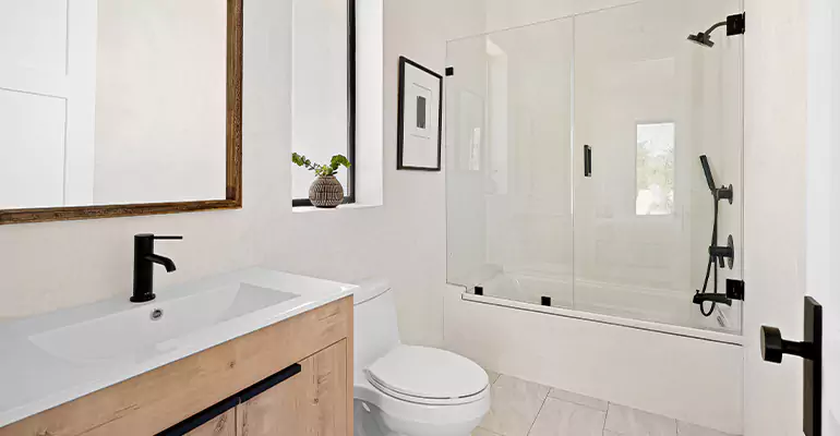 Tub Replacement With Shower in Kalispell